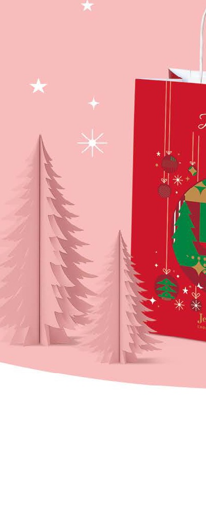 Sac cadeau de Noël