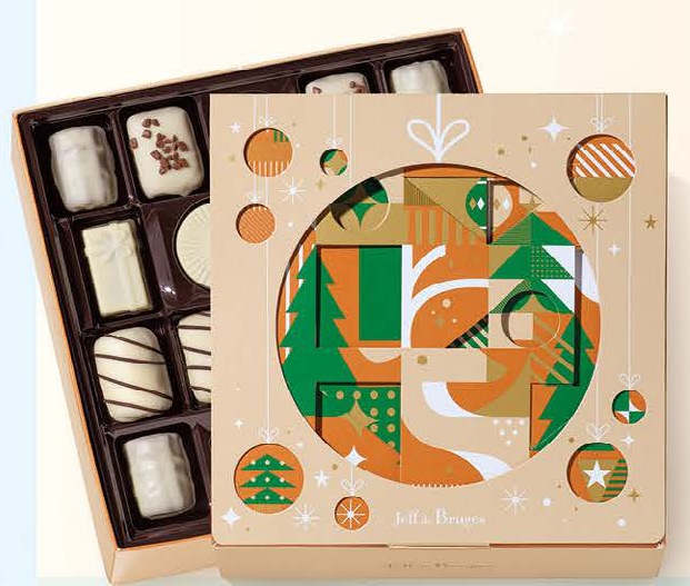 Ballotin de chocolats blancs