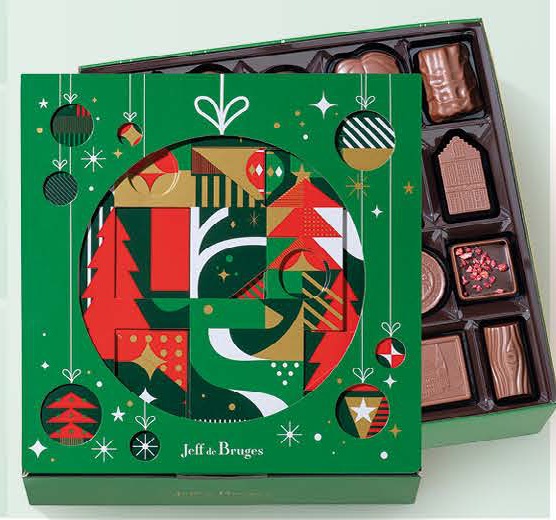 Ballotin de chocolats au lait